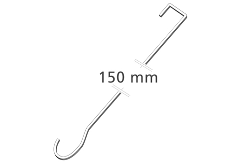 Rasterdeckenhaken, 150 mm lang