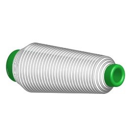 Gewebegummiband, weiß, 1000 m