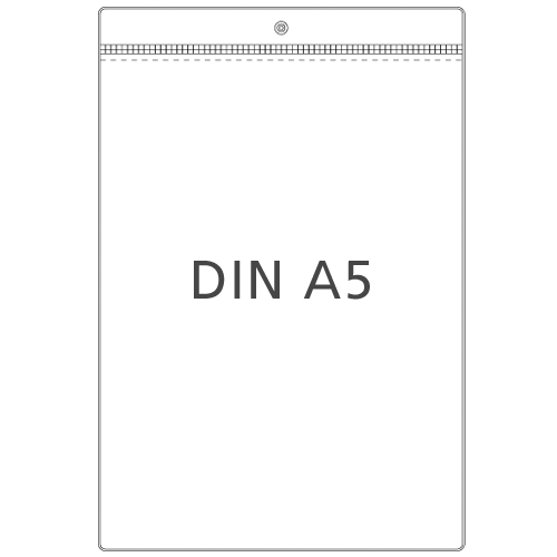 Preisschildhülle DIN A5 Hochformat