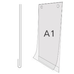 Plakattasche DIN A1 Hochformat